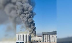 Ankara’da fabrika yangını