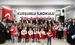 Karacabey'in köy okulunda bayram coşkusu