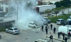 HASTANE OTOPARKINDA PANİK ANLARI!