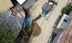 O ilçeye altyapı hamlesi