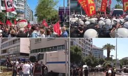 ÖZGÜR ÖZEL'İN İZMİR MİTİNGİNDE GERGİNLİK