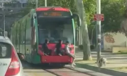 Bursa'da pes dedirten görüntü!