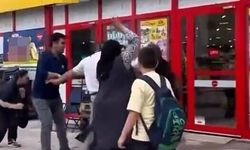 BURSA’DAKİ ZİNCİR MARKETTE ‘ŞOK’ KAVGA!