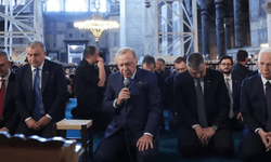 Cumhurbaşkanı Erdoğan Ayasofya’da