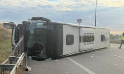YOLCU OTOBÜSÜNDE FECİ KAZA!