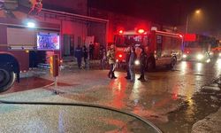 BURSA'DA FABRİKA YANGINI!
