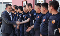 Biba'dan, itfaiye personeline ziyaret