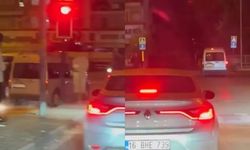 BURSA TRAFİĞİNDE TEHLİKELİ ANLAR!