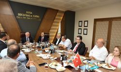 Başkan Özdemir sanayicilerle buluştu