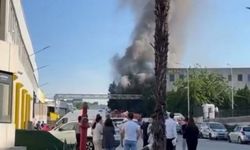 BURSA'DA FABRİKADA KORKUTAN YANGIN!