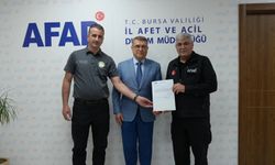 BESAK Arama Kurtarma Ekibi AFAD akreditasyonu aldı