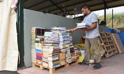 Bursa'da eski kitaplar nakde dönüşüyor