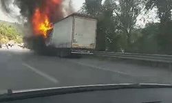 BURSA’DA TIR YANGINI