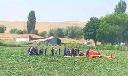 ANKARA’DA EĞİTİM HELİKOPTERİ DÜŞTÜ