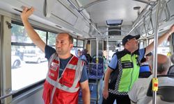 Ekiplerden toplu taşımada klima denetimi