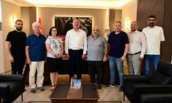 Mimarlardan Başkan Karabatı'ya ziyaret