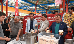BURSA'DA AŞURELER BAŞKAN AYDIN'DAN