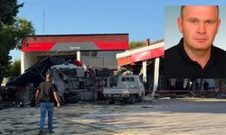 BENZİNLİKTE YAŞANAN FACİANIN GÖRÜNTÜLERİ!