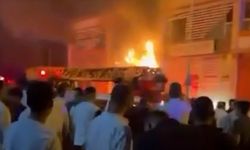 Bursa'da itfaiye eri görev başında yaralandı!