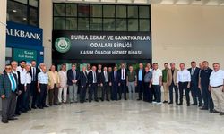 Bursa'da esnaf zirvesi!