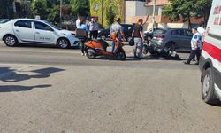 Bursa'da motosiklet ambulansa çarptı!