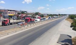 Bursa-İzmir yolunda trafiği kitleyen olay!