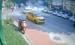 Bursa'da tarihi türbeler önünde yangın paniği!