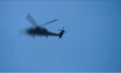 'HELİKOPTER DÜŞTÜ' İHBARI EKİPLERİ HAREKETE GEÇİRDİ