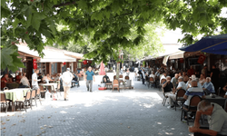 BURSA'NIN TARİHİ MEYDANI İÇİN DÜĞMEYE BASILDI