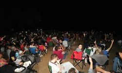 Binlerce kişi meteor yağmuru için buluştu