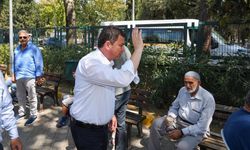 BAŞKAN AYDIN ALEMDAR'DA VATANDAŞLARLA BULUŞTU