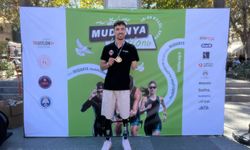 Mudanya Triatlonu'nda azmin adı Muhammed Ali Aydın