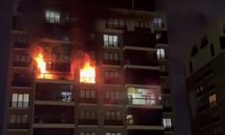 APARTMAN DAİRESİNDE KORKUTAN YANGIN!