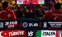Büyükşehir'den milli maç için dev ekran!