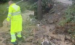 Bursa’da taşkın paniği! Ekipler teyakkuzda