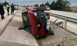KARACABEY-BANDIRMA YOLUNDA KANALA UÇTU!