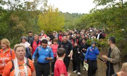 Yenişehir’deki 10 kilometrelik parkuru doğaseverler doldurdu