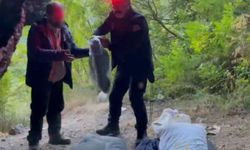 YAŞLI ADAM ULUDAĞ'DA MAĞARAYA SIĞINDI