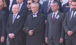 Özel ve Kılıçdaroğlu cenazede karşılaştı