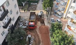 BÜYÜKŞEHİR'DEN O MAHALLEDE ALTYAPI HAMLESİ