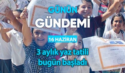 Günün Gündemi (16 Haziran 2023 Cuma)