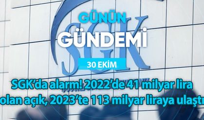 Günün Gündemi (30 Ekim 2023 Pazartesi)