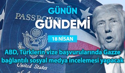 Günün Gündemi (18 Nisan 2025 Cuma)