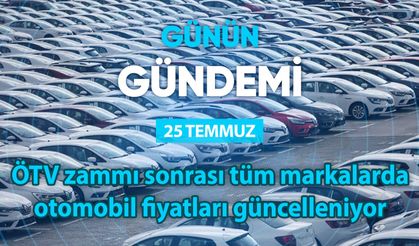 Günün Gündemi (25 Temmuz 2025 Cuma)