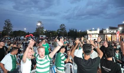 Milli heyecan ve Bursaspor maçı dev ekrana yansıdı!