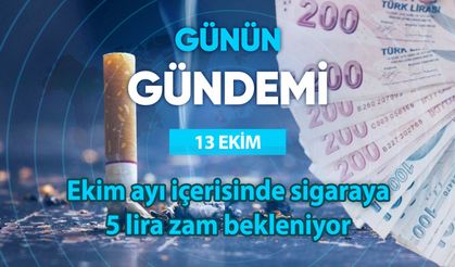 Günün Gündemi (13 Ekim 2025 Pazartesi)