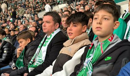 Bursaspor maçında bir ilki yaşadılar
