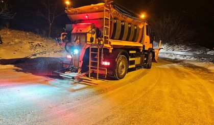 Osmangazi’de kar mesaisi