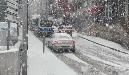 Bursa'da trafikte zor anlar!