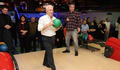 Bozbey, personelle bowling oynadı